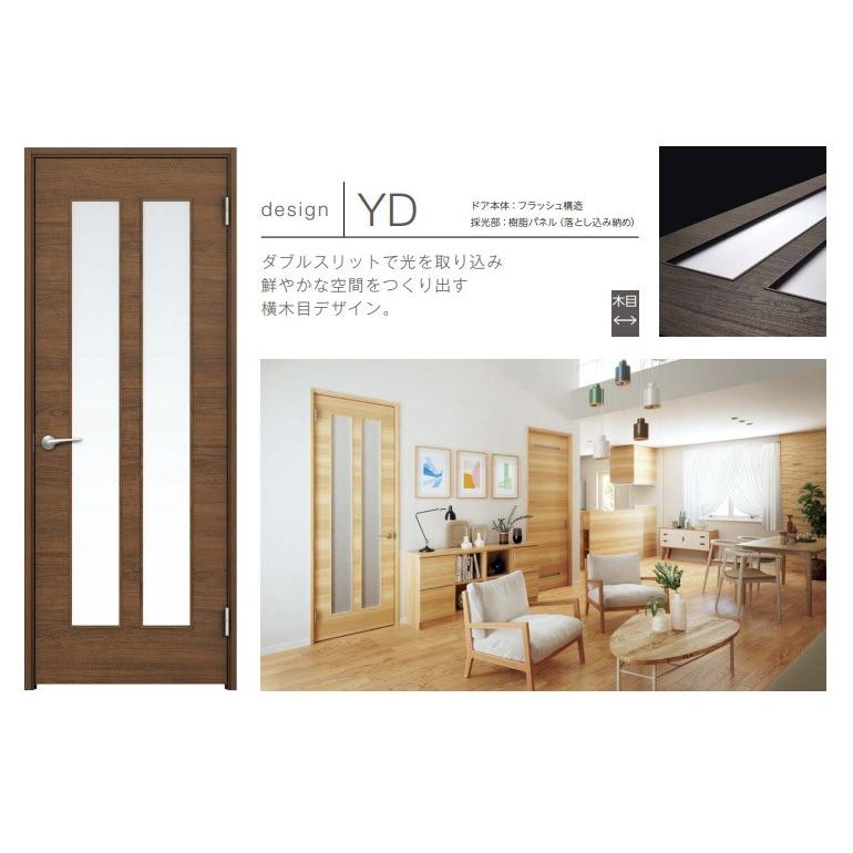 EIDAI（永大） 永大産業 片開きドアセット [デザインYD・固定枠/額縁