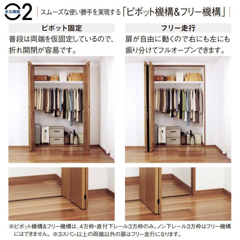Panasonic パナソニック ベリティス クラフトレーベル 収納用建具 折れ 