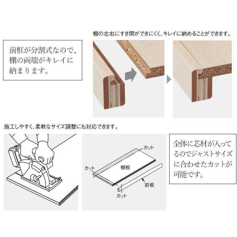 Panasonic（パナソニック） 押入棚【押入れ中段・1M用(メーター