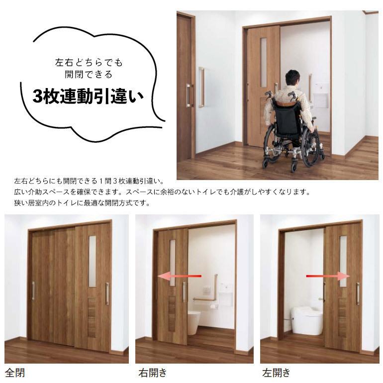 安奈　✳︎新品　未使用品✳︎ Panasonic ベリティス／3枚連動引戸 Panasonic パナソニック ベリティス Y戸車引戸セット 1.5間3枚引
