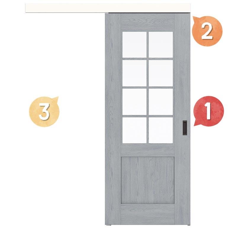 Panasonic（パナソニック） ベリティス クラフトレーベル 上吊り引戸