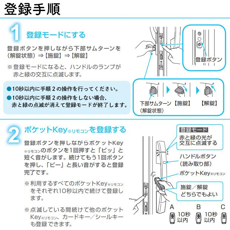 【在庫あり】YKKAP ポケットKey※リモコン(本体のみ) 非常用収納カギ無 1個 [YS 3K-40526] 玄関ドア用 電気錠 追加用部品｜ouchioukoku｜06