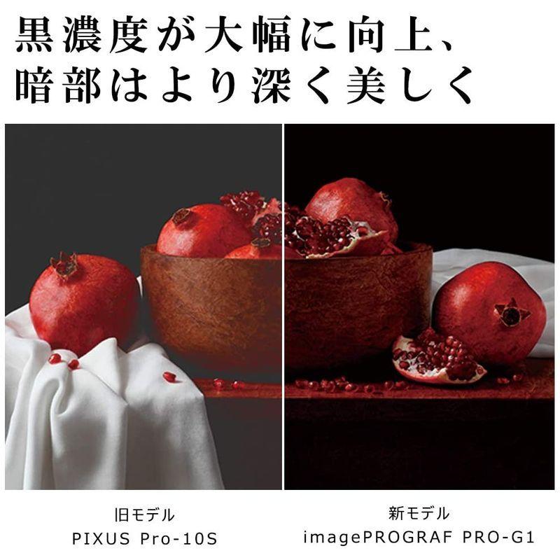 美品 キヤノン Canon インクジェットプリンター imagePROGRAF PRO-G1 Wi-Fi 有線LAN搭載 A3ノビ対応 顔料10色 【VQ1254035041】(45065円)