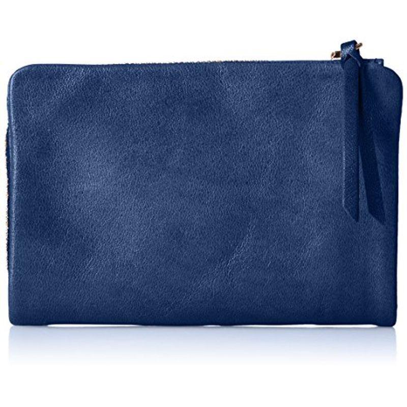 ソラチナ ミドルウォレット イタリアンレザー袋縫い ブルー