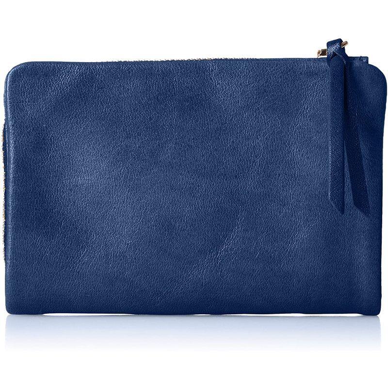ソラチナ ミドルウォレット イタリアンレザー袋縫い ブルー ミドルウォレット イタリアンレザー袋縫い ブルー
