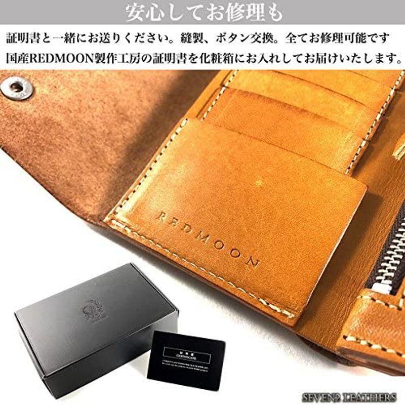 REDMOON レッドムーン トラッカーミドルウォレット TW01-MID DCB(ダークブラウン） レッドムーン トラッカーミドルウォレット TW01 MID DCB ダークブラウン