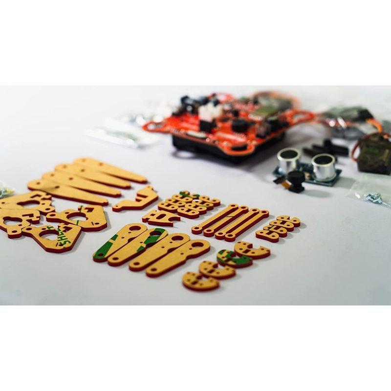 BitTradeOne ADCRAIBT クアッド・クローラーAI 映像認識システム搭載四足歩行ロボット ドライバーだけで組み立て可能 ADCRAIBT クアッド クローラーAI 映像認識システム搭載四足歩行ロボット ドライバーだけで組み立て可能