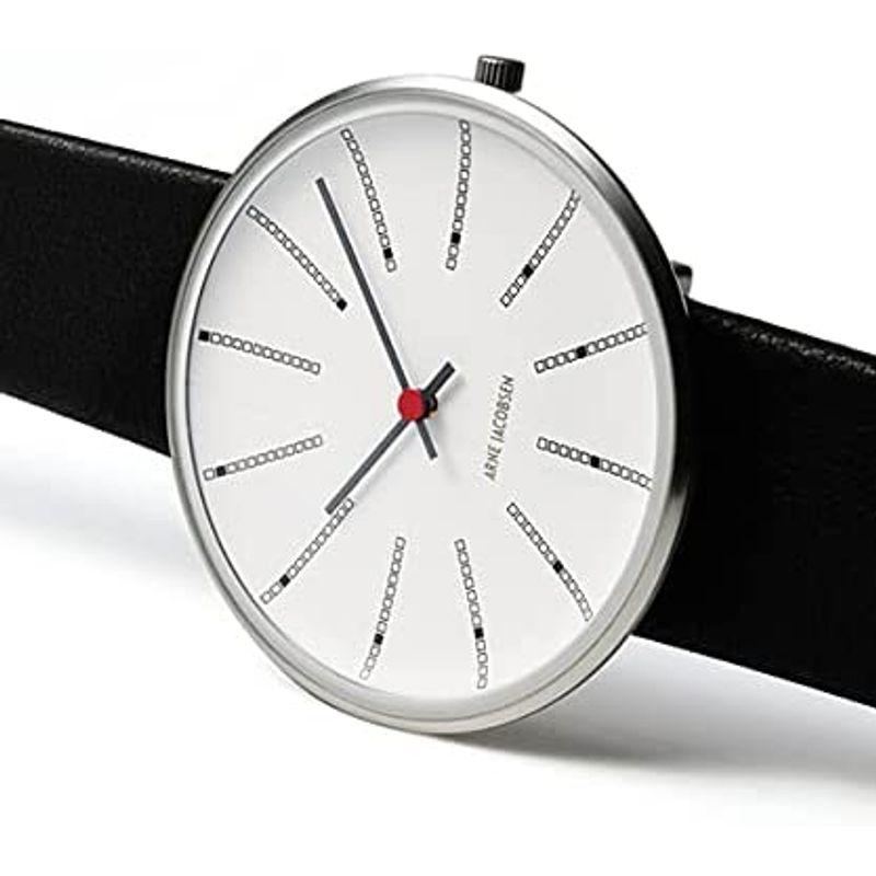 アルネヤコブセン 腕時計 A53101-1601 レディース ブラック - 8