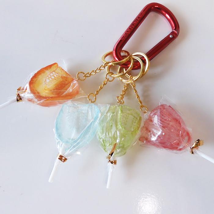 キーホルダー 野球 グローブ キャンディ キャンディ風 ソフトボール