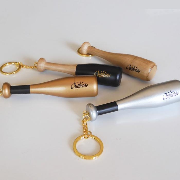 野球 記念品 バット型キーホルダー 印鑑 判子 監督 コーチ 保護者 選手 マネージャー  贈り物 プレゼント |  | 02