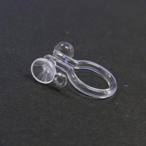 基礎金具 樹脂ノンホールピアス (カン付お椀) 2ペア（4個入） パーツ 樹脂製 ノンホール アレルギー対応 ハンドメイド クラフト アクセサリー |  | 02