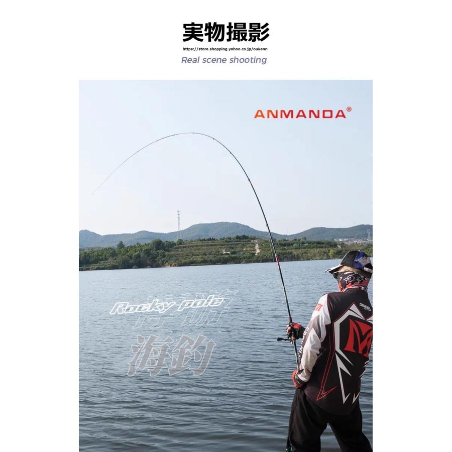 ANMANDA 磯竿 川島 海釣り 磯釣り フカセ釣り 浮き釣り サビキ釣り