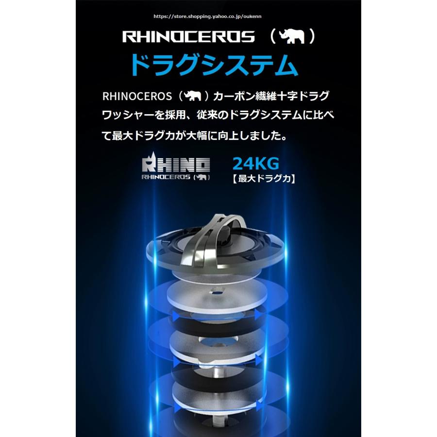 CADENCE スピニングリール マグネシウム合金 ステンレス製ベアリング