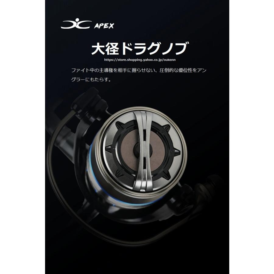 CADENCE スピニングリール マグネシウム合金 ステンレス製ベアリング