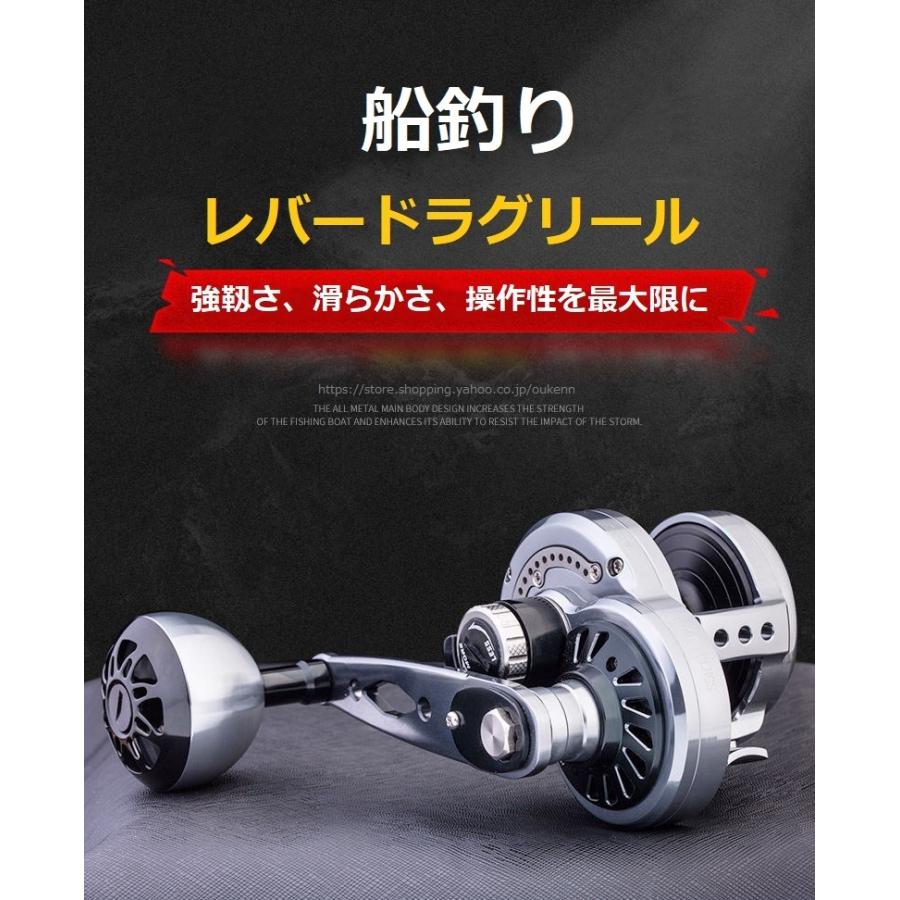 CAMEKOON レバードラグリール トローリング ジギング ベイト CAMEKOON レバードラグリール トローリング ジギング ベイト