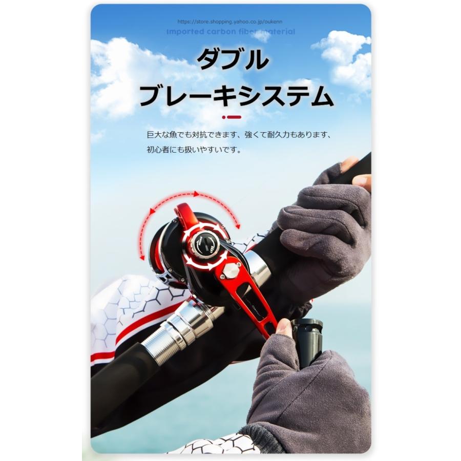 CAMEKOON レバードラグリール トローリング ジギング ベイト CAMEKOON レバードラグリール トローリング ジギング ベイト