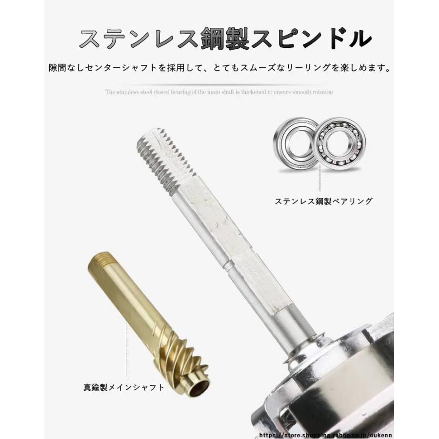 HANLAND スピニングリール 8000-12000 遠投型 最大ドラグ力25kg 高強度