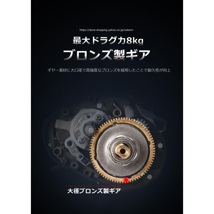 550 PLUS ベイトリール ハイスピード HASIDA ベイトリール 軽量 金属製 3種類アルミスプール 海釣り 淡水