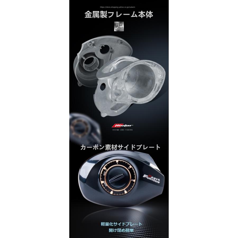 HASIDA ベイトリール 軽量 金属製 3種類アルミスプール 海釣り HASIDA ベイトリール 軽量 金属製 3種類アルミスプール 海釣り