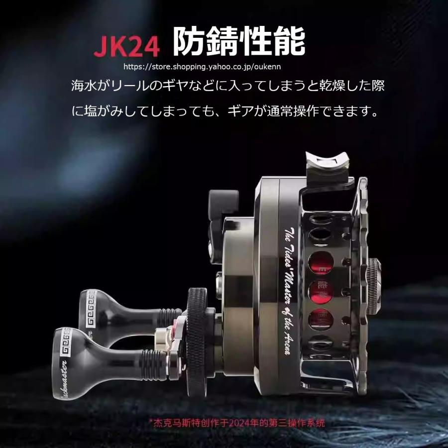 つきたて　ページ JACKMASTER タイコリール 弄波 アルミ合金製 カセ釣り イカダリール