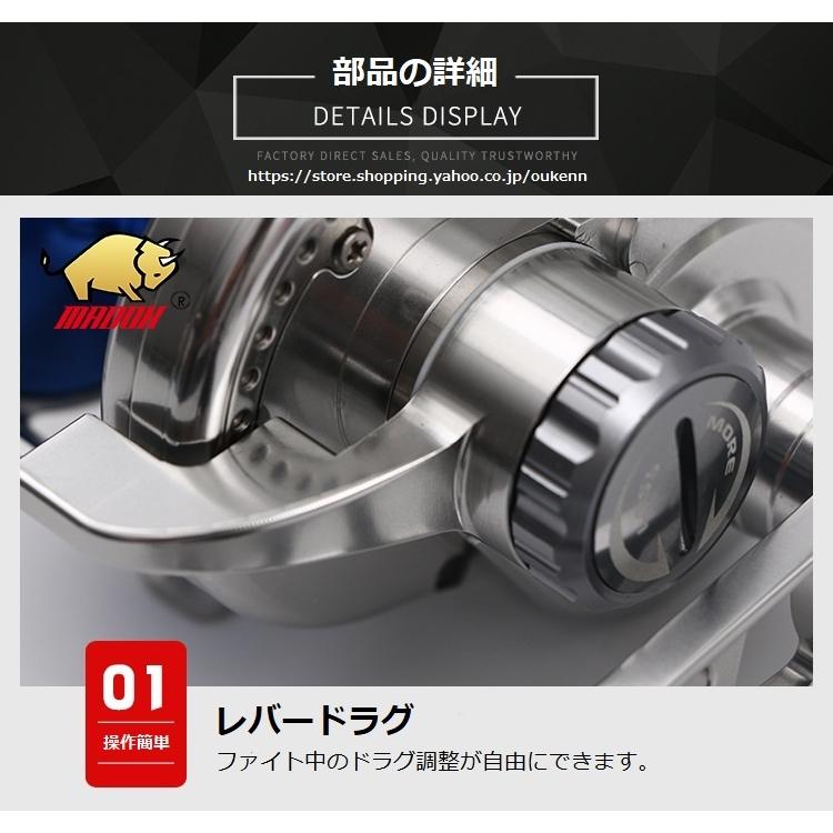 MADOX レバードラグリール トローリング ジギング ベイトリール MADOX レバードラグリール トローリング ジギング ベイトリール