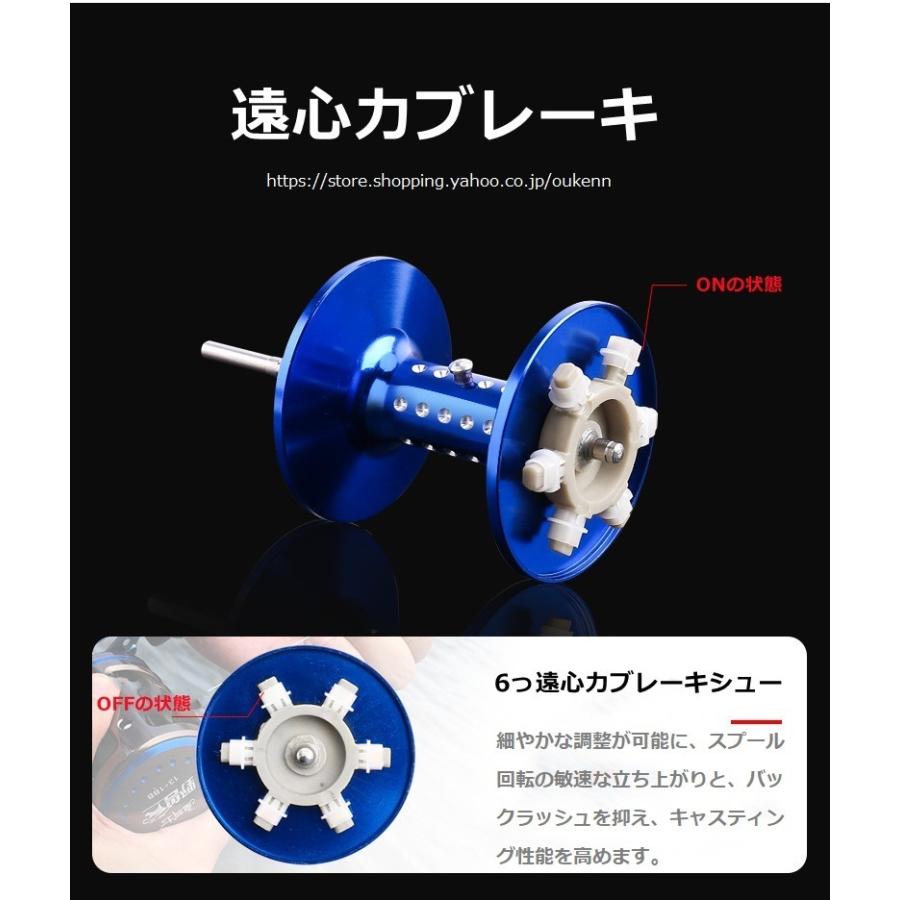 MAGICR KNIGHT 両軸リール 最大ドラグ力15kg 遠心力ブレー MAGICR KNIGHT 両軸リール 最大ドラグ力15kg 遠心力ブレー