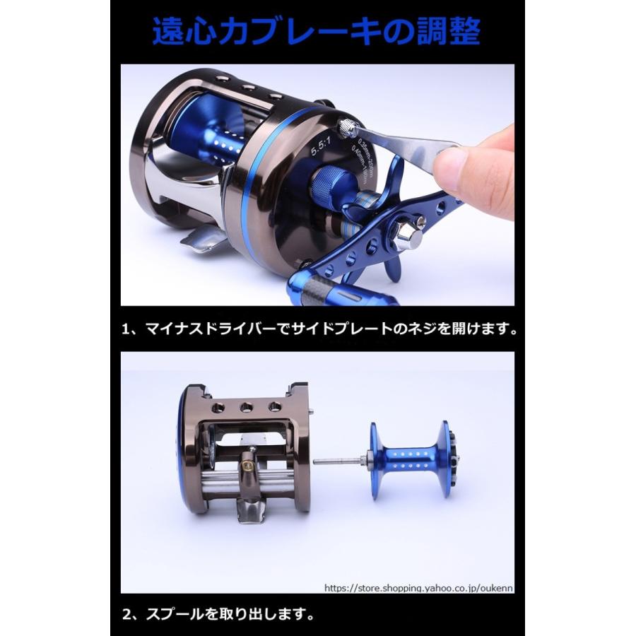 両軸リール シルバー/ブラック Amazon | ALLIGATOR(アリゲーター) 大型両軸リール アリゲーター