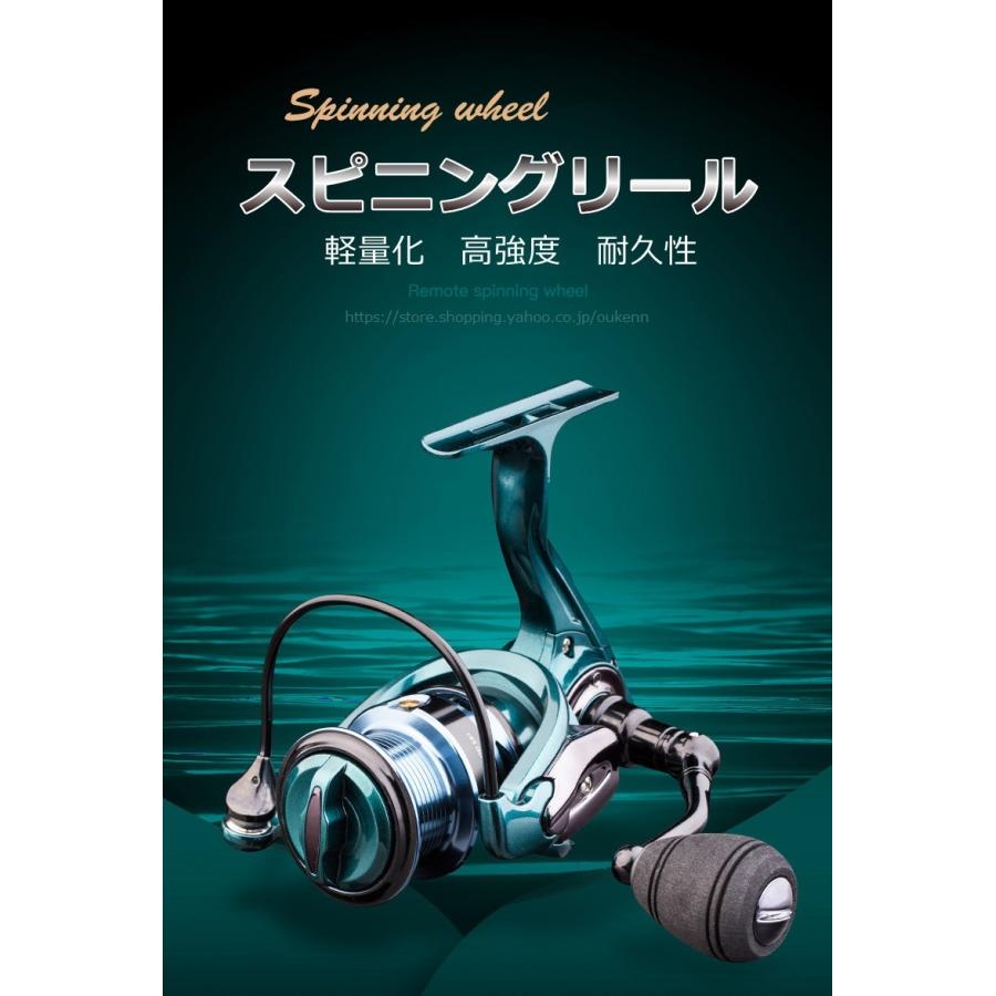 MINGSAN スピニングリール ダブルスプール 1000-7000 グラファイト素材