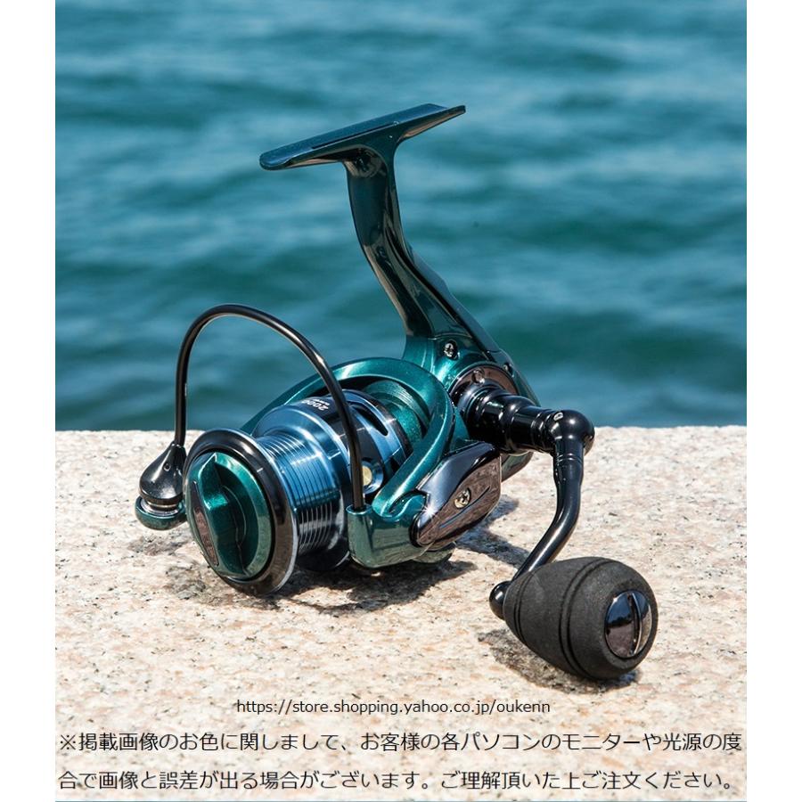 MINGSAN スピニングリール ダブルスプール 1000-7000 グラファイト素材
