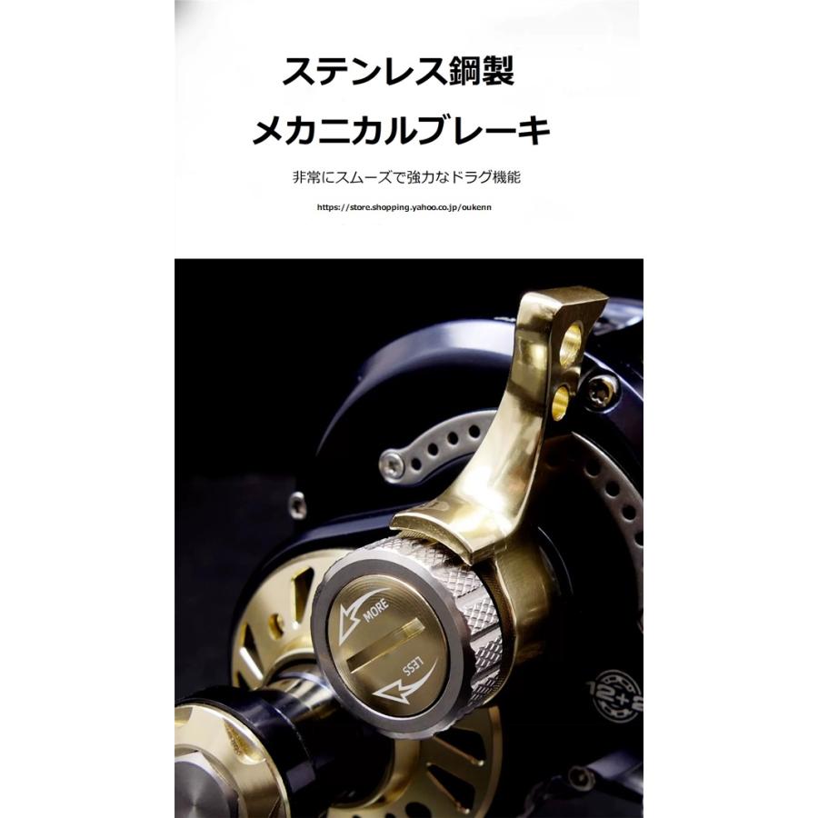 NILURE レバードラグリール Steel Boneトローリング ステンレス NILURE レバードラグリール Steel Boneトローリング ステンレス