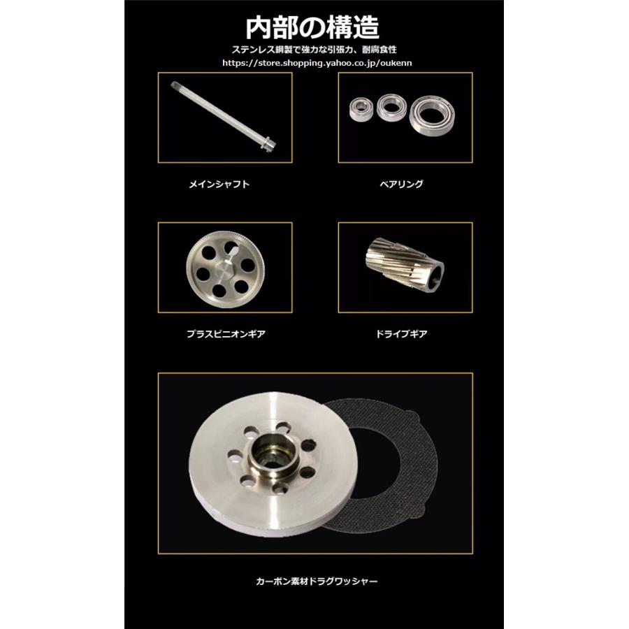 NILURE レバードラグリール Steel Boneトローリング ステンレス NILURE レバードラグリール Steel Boneトローリング ステンレス