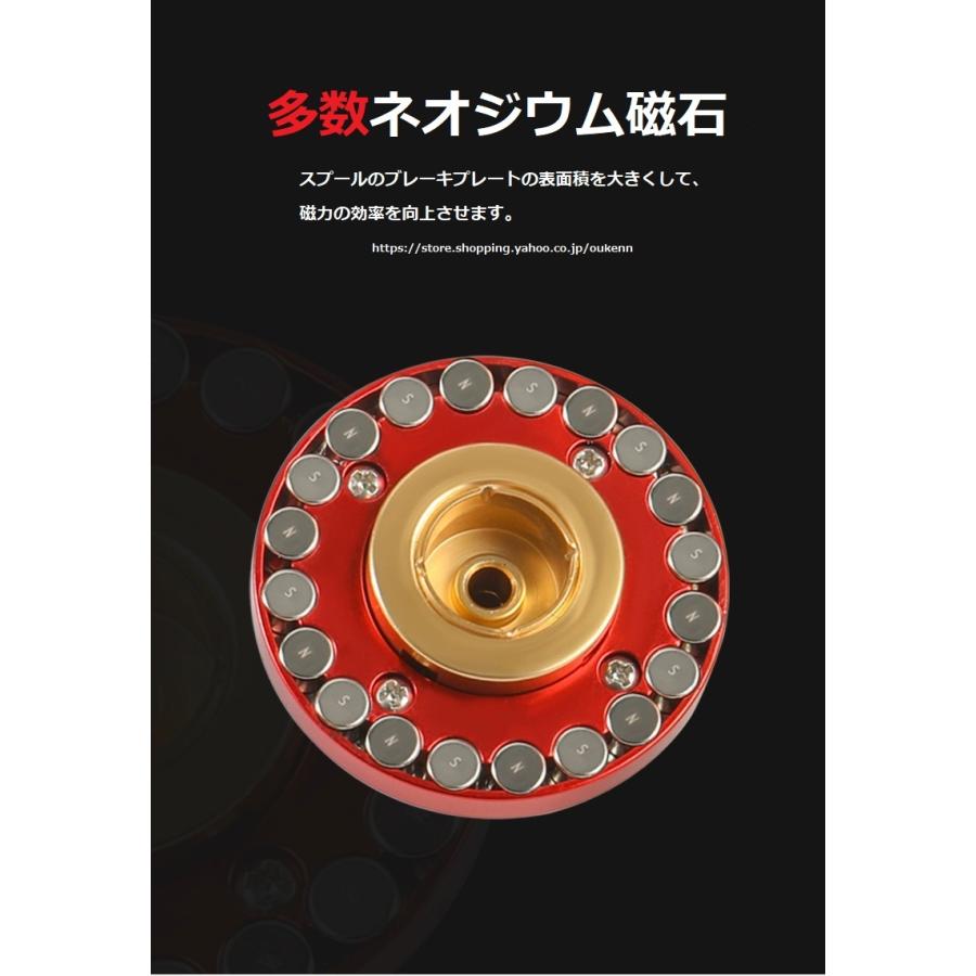 OURBEST タイコリール 海筏 カセ釣り イカダリール ワンタッチ機能