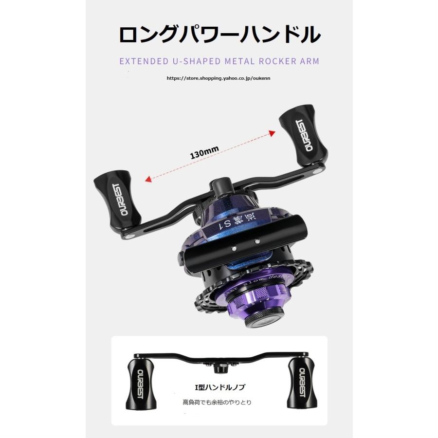 OURBEST タイコリール 海筏 カセ釣り イカダリール ワンタッチ OURBEST タイコリール 海筏 カセ釣り イカダリール ワンタッチ
