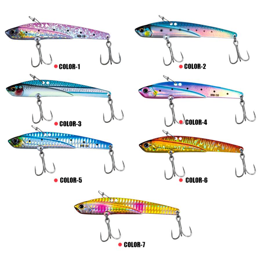 samolla バイブレーション ルアー 7色 ショアジギング 青物 45g samolla バイブレーション ルアー 7色 ショアジギング 青物 45g