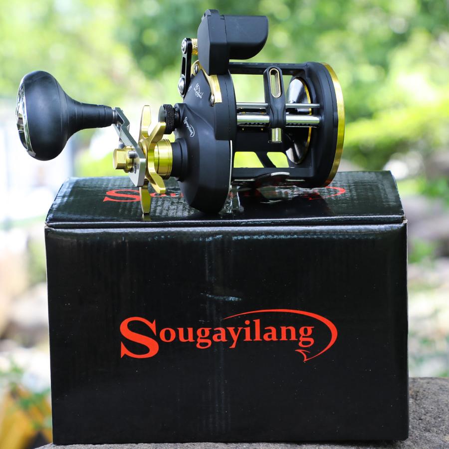 Sougayilang レバードラグリール トローリング ベイトリール 両 Sougayilang レバードラグリール トローリング ベイトリール 両
