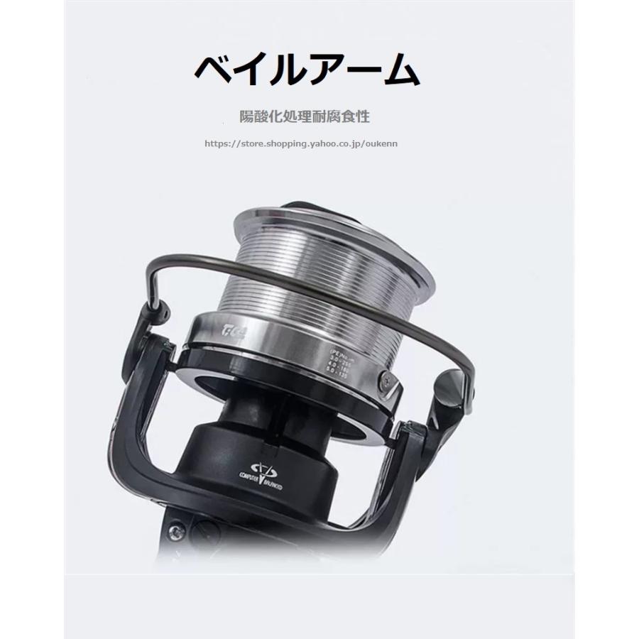 TICA 8000 10000 遠投釣り スピニングリール サーフフィッシング 高