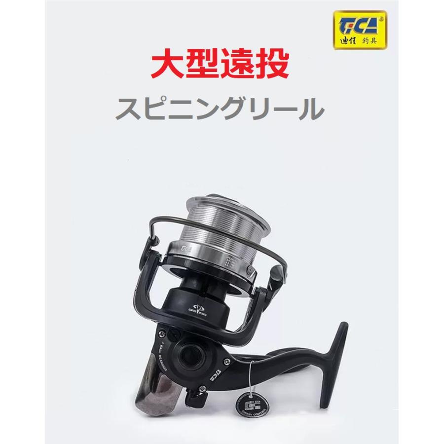 TICA 8000 10000 遠投釣り スピニングリール サーフフィッシング 高