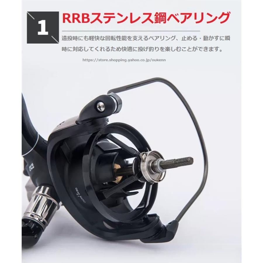TICA 8000 10000 遠投釣り スピニングリール サーフフィッシング 高