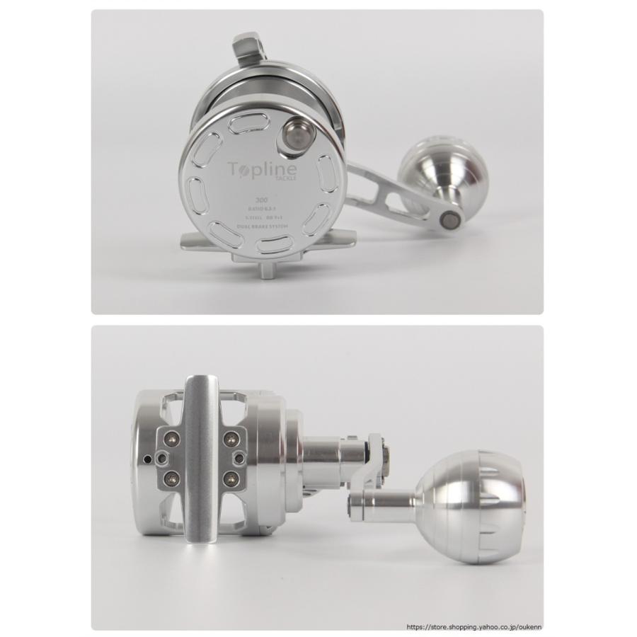 Topline Tackle レバードラグリール トローリング ジギング ベイト