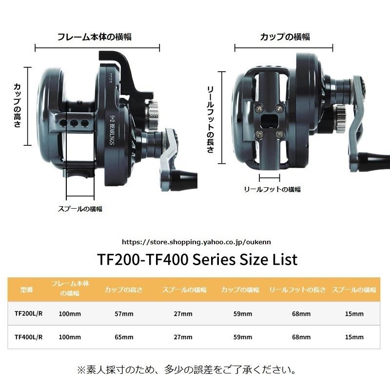 Topline Tackle レバードラグリール トローリング ジギング Topline Tackle レバードラグリール トローリング ジギング