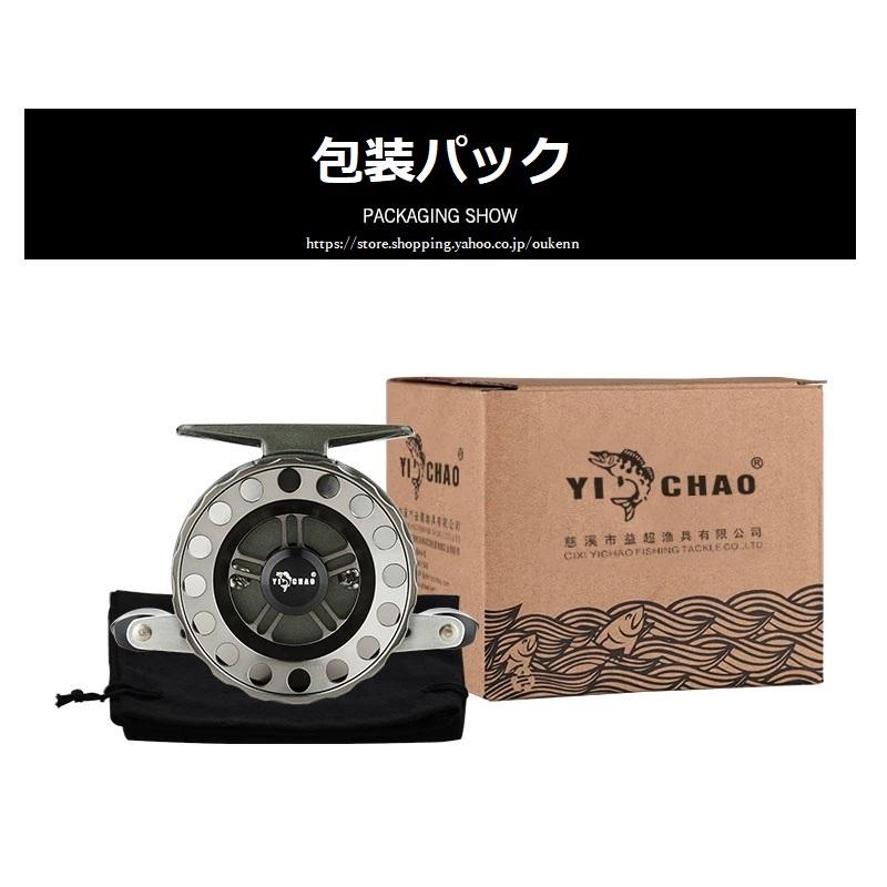 YICHAO タイコリール 伝奇 カセ釣り イカダリール ちょい出し機能付き