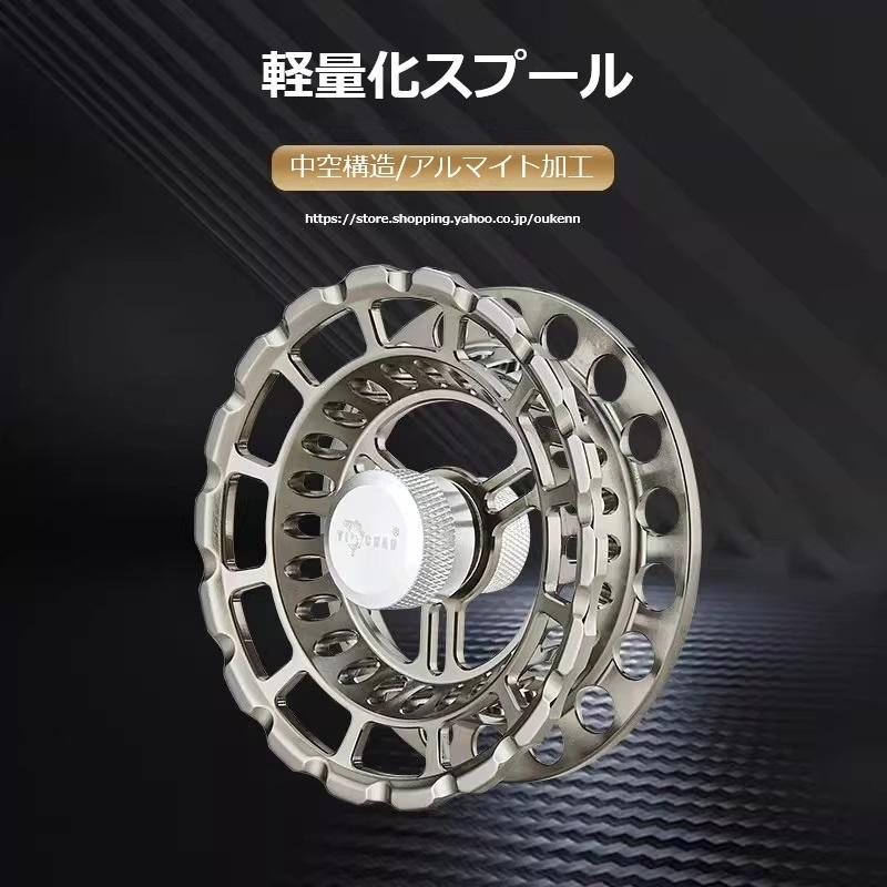 YICHAO タイコリール 海覇SV-PLUS アルミ合金製 カセ釣り イカダリール