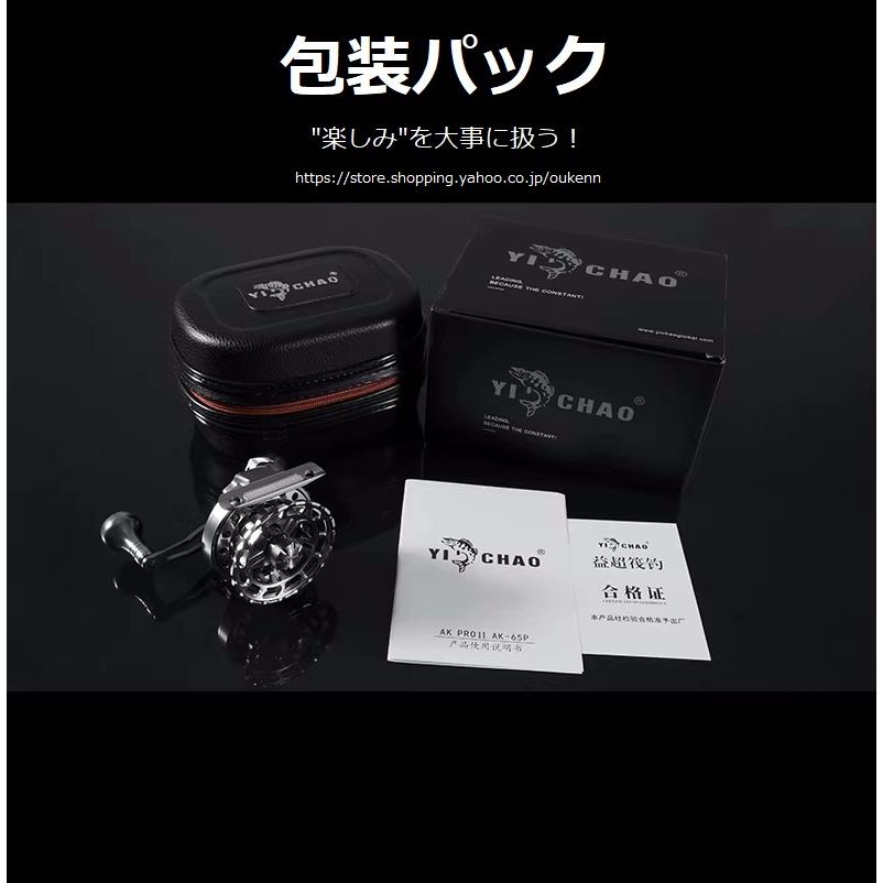 チヌ 石鯛落とし込みヘチ　タイコリール 2個セット YICHAO タイコリール AK PROII アルミ合金製 カセ釣り イカダリール