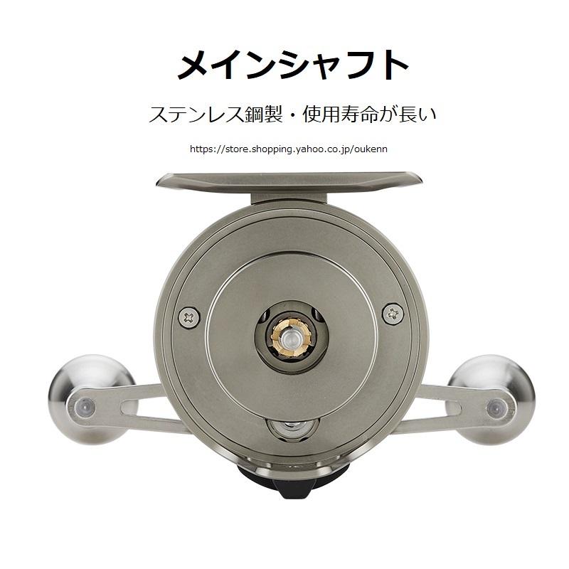 YICHAO タイコリール AK PRO アルミ合金製 カセ釣り イカダリール 離合