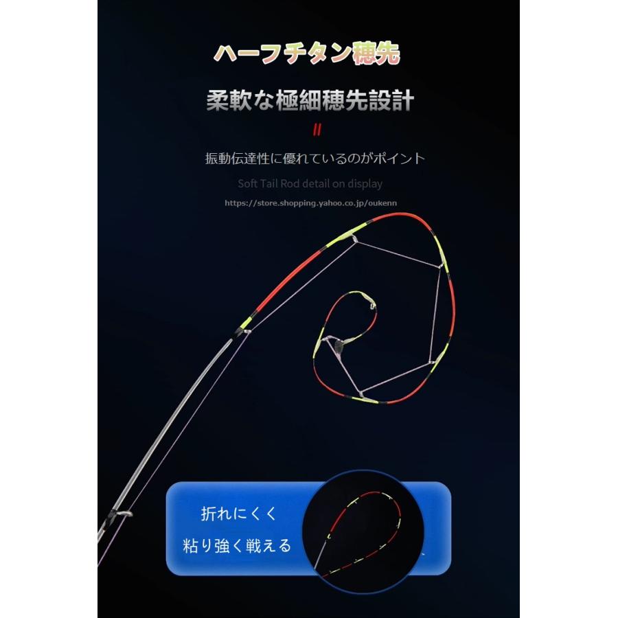 YULINGLONG 筏竿  海釣り 筏釣り カセ釣り 落とし込み ロッド 釣り竿 チヌ 穂先1本付き 2ピース 送料無料 アウトドア用品 |  | 04
