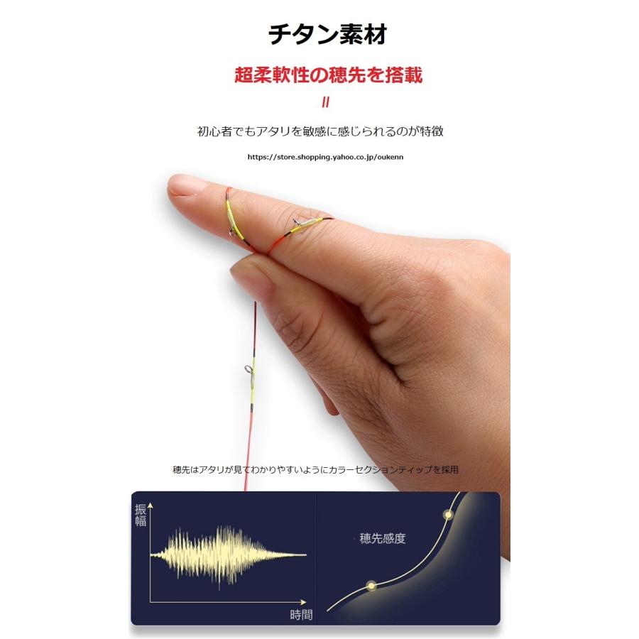 YULINGLONG 筏竿  海釣り 筏釣り カセ釣り 落とし込み ロッド 釣り竿 チヌ 穂先1本付き 2ピース 送料無料 アウトドア用品 |  | 05