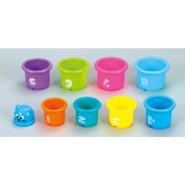 アーテック つみつみバケツ ねこ おもちゃ 知育玩具 ゲーム 数字 果物