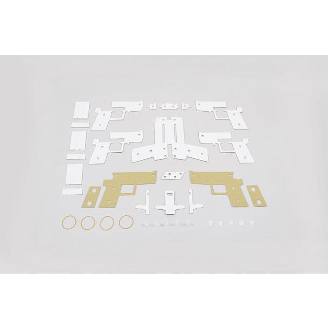 3連射 ハンドガン クラフトキット 工作キット ペーパークラフト 輪ゴム 手作り ハンドメイド ワークショップ アーテック 55868 |  | 05