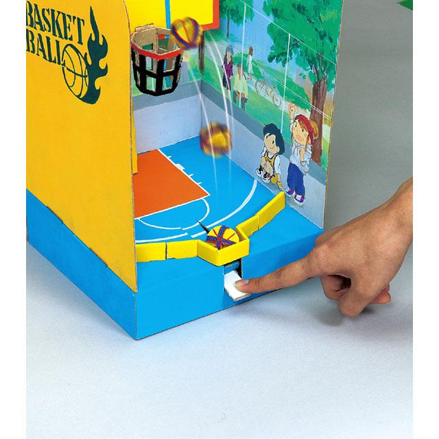 ダンボールバスケ クラフトキット 工作キット ペーパークラフト 手作り ハンドメイド ワークショップ アーテック 55902 |  | 02