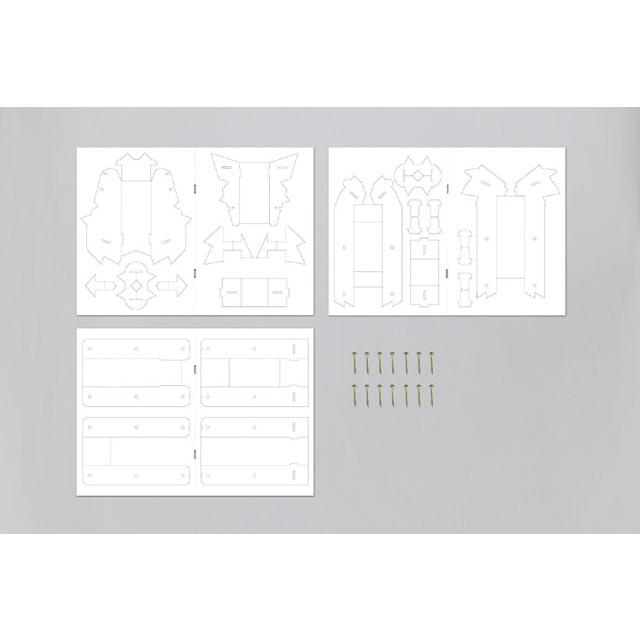 マジックハンド かみつきドラゴン クラフトキット 工作キット ペーパークラフト 約62cm 手作り ハンドメイド ワークショップ アーテック 55903 |  | 03